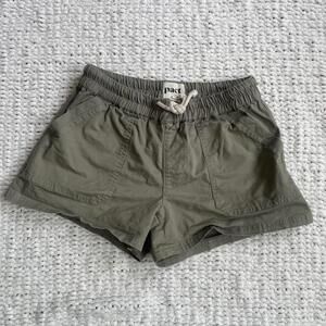 Pact Women's Green Natural Cotton Shorts - Size XS